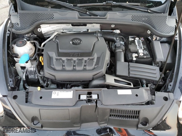 2019 Volkswagen Beetle S with VIN 3VWFD7AT3KM710863, listed as a Copart auction lot 79176004 with 0 mi miles and Salvage Title. Bid and sale history available at carsss.com. Image 12.