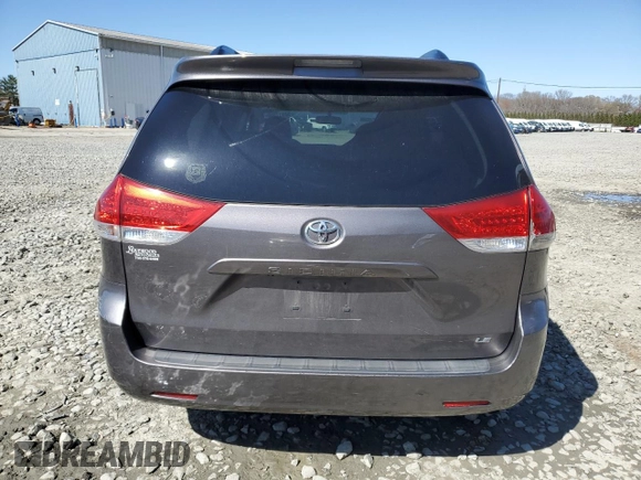 2014 Toyota Sienna LE AAS with VIN 5TDKK3DC6ES511466, listed as a Copart auction lot 52517555 with 142,744 mi miles and Salvage Title. Bid and sale history available at DreamBid. Image 6.
