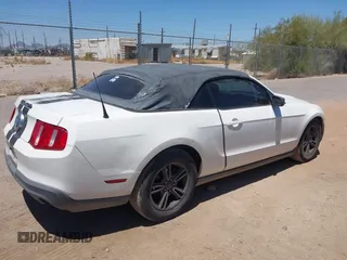 2012 Ford Mustang V6 with VIN 1ZVBP8EM3C5254496, listed as a IAAI auction lot 42211890 with 192,960 mi miles and . Bid and sale history available at DreamBid. Image 4.