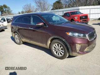 2020 Kia Sorento LX V6 with VIN 5XYPGDA57LG618541, listed as a Copart auction lot 85207814 with 85,435 mi miles and Salvage Title. Bid and sale history available at carsss.com. Image 4.