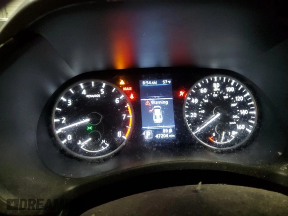 2021 Nissan Sentra S with VIN 3N1AB8BV4MY230015, listed as a Copart auction lot 51510225 with 47,204 mi miles and Salvage Title. Bid and sale history available at DreamBid. Image 9.