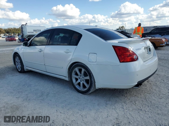 2008 Nissan Maxima 3.5 SE with VIN 1N4BA41E98C811660, listed as a Copart auction lot 78154964 with 154,772 mi miles and Salvage Title. Bid and sale history available at carsss.com. Image 2.