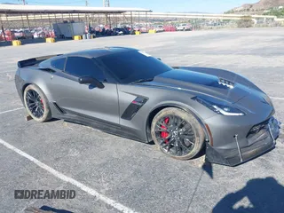 2015 Chevrolet Corvette Z06 3LZ with VIN 1G1YT2D61F5606304, listed as a IAAI auction lot 42635718 with 47,087 mi miles and . Bid and sale history available at DreamBid. Image 1.
