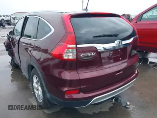 2015 Honda CR-V EX-L with VIN 2HKRM3H77FH519752, listed as a IAAI auction lot 41936342 with 73,378 mi miles. Bid and sale history available at carsss.com. Image 3.