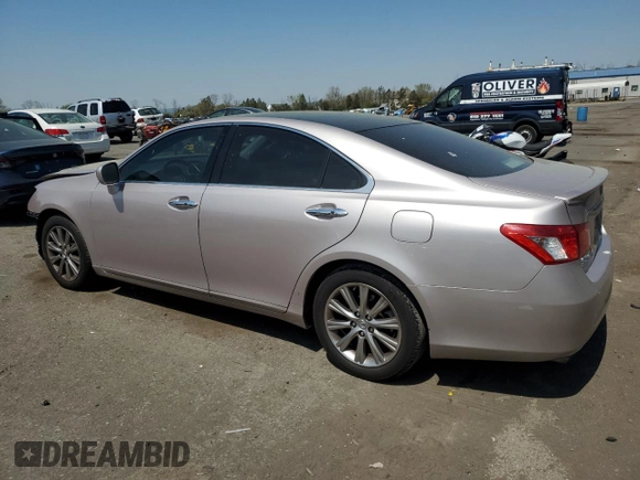 2007 Lexus ES 350 with VIN JTHBJ46G772014122, listed as a Copart auction lot 54010015 with 132,420 mi miles and Salvage Title. Bid and sale history available at carsss.com. Image 2.