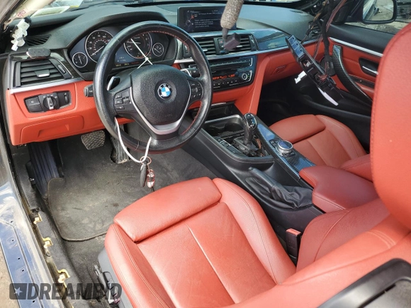 2015 BMW 4 Series 435i xDrive z VIN WBA3R5C55FK189312, wystawiony jako Copart lot #65376555 z przebiegiem 105 112 mil mil oraz Szkoda całkowita • Salvage title. Historia ofert i sprzedaży dostępna na DreamBid. Obrazek 8.