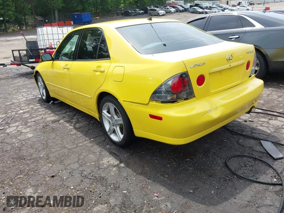 2001 Lexus IS 300/350 z VIN JTHBD182610014669, wystawiony jako IAAI lot #42261927 z przebiegiem 316 221 mil mil oraz . Historia ofert i sprzedaży dostępna na DreamBid. Obrazek 3.