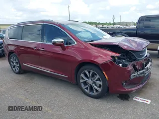 2017 Chrysler Pacifica Limited with VIN 2C4RC1GG0HR822029, listed as a IAAI auction lot 42552095 with 96,726 mi miles and . Bid and sale history available at DreamBid. Image 1.