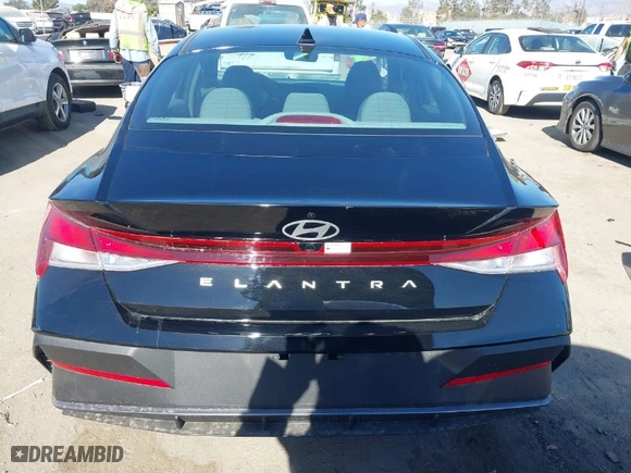 2024 Hyundai Elantra SEL with VIN KMHLM4DG4RU778450, listed as a IAAI auction lot 41376801 with 2,605 mi miles. Bid and sale history available at carsss.com. Image 16.