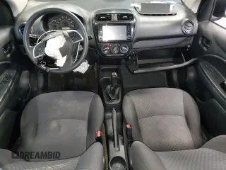 2019 Mitsubishi Mirage ES with VIN ML32A3HJ6KH011077, listed as a Copart auction lot 61005885 with 152,201 mi miles and Salvage title. Bid and sale history available at DreamBid. Image 8.