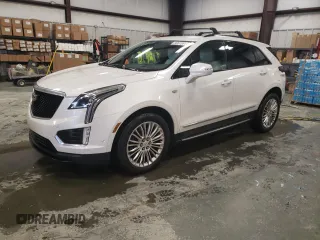 2020 Cadillac XT5 Sport AWD with VIN 1GYKNGRS5LZ213771, listed as a Copart auction lot 80515914 with 43,746 mi miles and Salvage title. Bid and sale history available at DreamBid. Image 1.