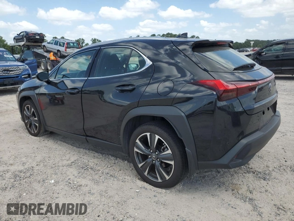 2022 Lexus UX with VIN JTHX3JBH0N2051278, listed as a Copart auction lot 61441804 with 34,317 mi miles and Salvage Title. Bid and sale history available at carsss.com. Image 2.