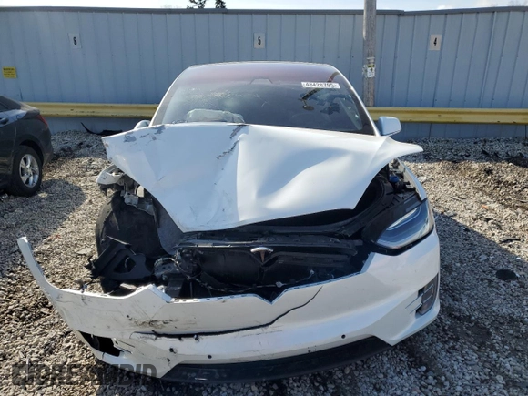 2017 Tesla Model X 90D z VIN 5YJXCBE21HF054304, wystawiony jako Copart lot #48428795 z przebiegiem Nie podano mil oraz Czysty tytuł • Clean title. Historia ofert i sprzedaży dostępna na DreamBid. Obrazek 5.