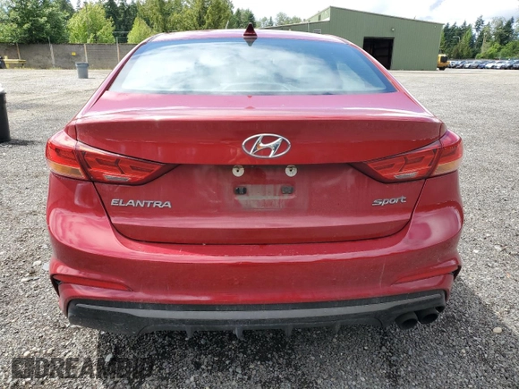 2018 Hyundai Elantra Sport с VIN KMHD04LB4JU523758, выставлен на аукционе Copart как лот 58979395 с пробегом 137 505 миль миль и Чистый • Clean title. История ставок и продаж доступна на DreamBid. Изображение 6.