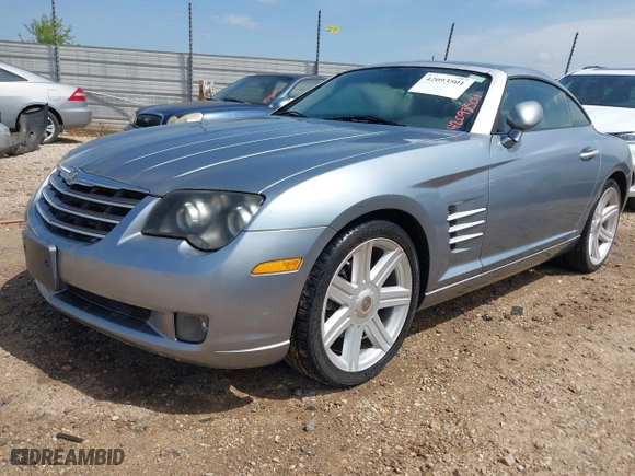 2004 Chrysler Crossfire with VIN 1C3AN69LX4X004869, listed as a IAAI auction lot 42093501 with 47,418 mi miles. Bid and sale history available at carsss.com. Image 2.