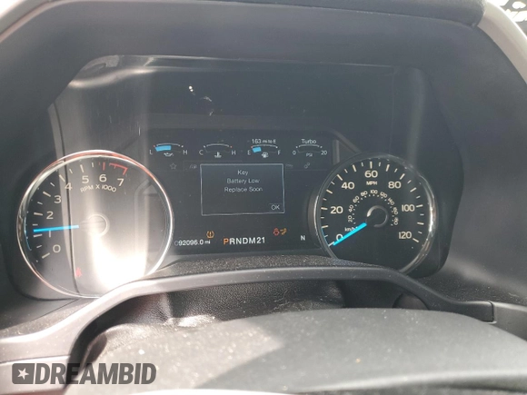 2017 Ford F-150 XL with VIN 1FTEW1CP4HFA00336, listed as a Copart auction lot 58044935 with 92,096 mi miles and Salvage title. Bid and sale history available at DreamBid. Image 9.
