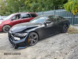 2022 BMW 4 Series 430i xDrive with VIN WBA73AP08NCK70310, listed as a Copart auction lot 71861774 with 20,178 mi miles and Salvage Title. Bid and sale history available at DreamBid. Image 1.