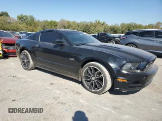 2013 Ford Mustang GT with VIN 1ZVBP8CF7D5238307, listed as a Copart auction lot 73871604 with 133,479 mi miles and Clean Title. Bid and sale history available at carsss.com. Image 4.