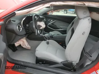 2022 Chevrolet Camaro LT1 with VIN 1G1FF1R7XN0128728, listed as a Copart auction lot 49118065 with 5,001 mi miles and Salvage Title. Bid and sale history available at carsss.com. Image 7.