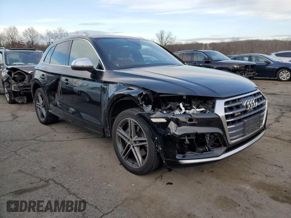 2018 Audi SQ5 Prestige with VIN WA1C4AFY1J2137470, listed as a Copart auction lot 77883803 with 47,755 mi miles and . Bid and sale history available at DreamBid. Image 4.
