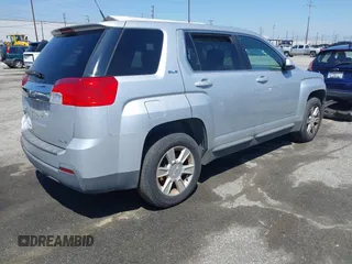2010 GMC Terrain SLE-1 with VIN 2CTFLCEW0A6276238, listed as a IAAI auction lot 42017808 with 168,853 mi miles. Bid and sale history available at carsss.com. Image 4.