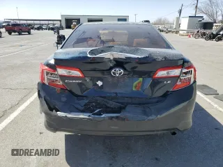 2012 Toyota Camry L with VIN 4T4BF1FKXCR221111, listed as a Copart auction lot 48863475 with 208,220 mi miles and Salvage Title. Bid and sale history available at carsss.com. Image 6.