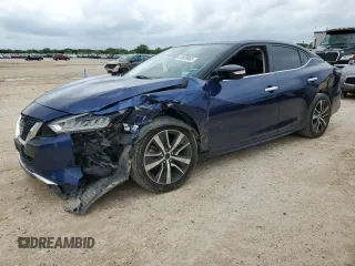 2020 Nissan Maxima SV with VIN 1N4AA6CV5LC360840, listed as a Copart auction lot 53828655 with 48,667 mi miles and Clean Title. Bid and sale history available at carsss.com. Image 1.