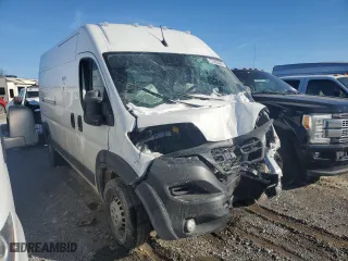 2025 Ram ProMaster Cargo Van Tradesman with VIN 3C6LRVDG9SE519315, listed as a Copart auction lot 46224215 with 0 mi miles and Clean Title. Bid and sale history available at carsss.com. Image 4.