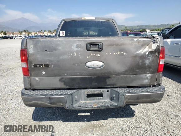 2004 Ford F-150 STX with VIN 1FTRX12W84NA92672, listed as a Copart auction lot 54778555 with 217,065 mi miles and Clean Title. Bid and sale history available at carsss.com. Image 6.
