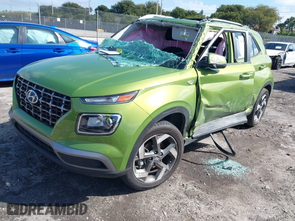 2024 Hyundai Venue SEL with VIN KMHRC8A38RU306550, listed as a IAAI auction lot 41663731 with 10,163 mi miles and . Bid and sale history available at DreamBid. Image 2.