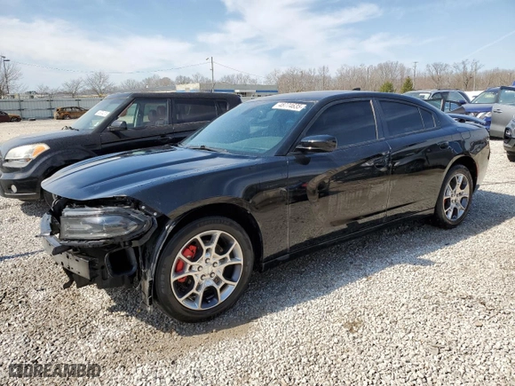 2016 Dodge Charger SXT with VIN 2C3CDXJG7GH238072, listed as a Copart auction lot 48774635 with 156,018 mi miles and Salvage Title. Bid and sale history available at carsss.com. Image 1.