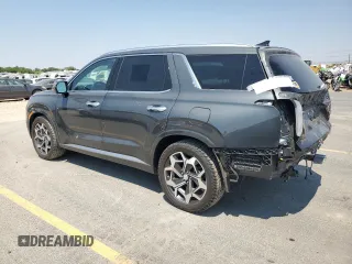 2022 Hyundai Palisade Calligraphy с VIN KM8R7DHE6NU433182, выставлен на аукционе Copart как лот 64933755 с пробегом 36 735 миль миль и Списание • Salvage title. История ставок и продаж доступна на DreamBid. Изображение 2.
