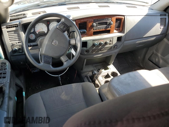 2006 Dodge 2500 SLT with VIN 1D7KS28C66J136350, listed as a Copart auction lot 74533944 with 163,528 mi miles and Salvage Title. Bid and sale history available at DreamBid. Image 8.