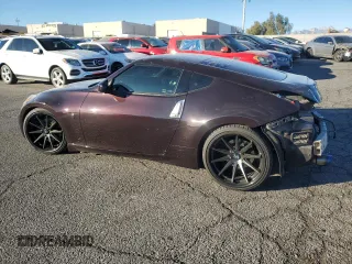 2015 Nissan 370Z Sport with VIN JN1AZ4EH7FM440155, listed as a Copart auction lot 86846404 with 82,330 mi miles and Salvage Title. Bid and sale history available at carsss.com. Image 2.