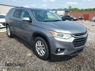 2019 Chevrolet Traverse LT Cloth with VIN 1GNERGKW7KJ199817, listed as a Copart auction lot 59309175 with 30,508 mi miles and Salvage title. Bid and sale history available at DreamBid. Image 4.