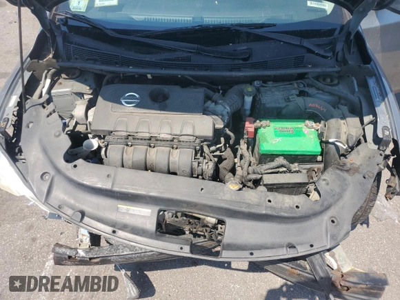 2013 Nissan Sentra SL with VIN 3N1AB7APXDL666734, listed as a Copart auction lot 57734524 with 169,611 mi miles and Non Repairable. Bid and sale history available at DreamBid. Image 11.