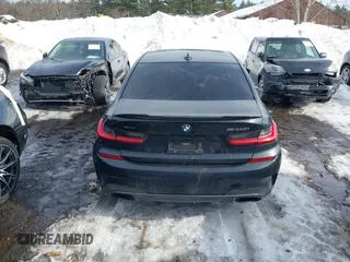 2021 BMW 3 Series M340i xDrive with VIN 3MW5U9J0XM8C19747, listed as a IAAI auction lot 41660591 with Not Provided miles. Bid and sale history available at carsss.com. Image 16.