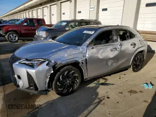 2023 Lexus UX 250h F Sport z VIN JTHB9JBHXP2067404, wystawiony jako Copart lot #43605075 z przebiegiem 24 268 mil mil oraz Szkoda całkowita • Salvage title. Historia ofert i sprzedaży dostępna na DreamBid. Obrazek 1.