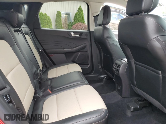 2022 Ford Escape Titanium with VIN 1FMCU9J96NUA09820, listed as a Copart auction lot 62679405 with 37,911 mi miles and Salvage title. Bid and sale history available at DreamBid. Image 11.