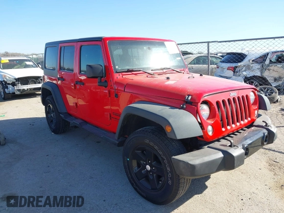 2018 Jeep Wrangler Unlimited Sport with VIN 1C4BJWDG8JL895270, listed as a IAAI auction lot 41770743 with 93,066 mi miles and . Bid and sale history available at DreamBid. Image 1.