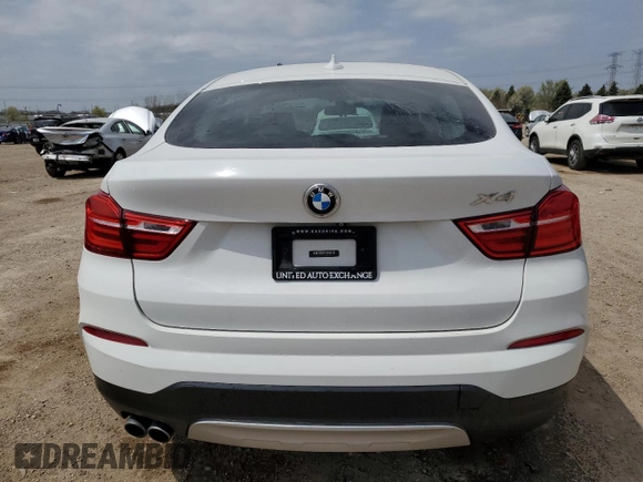 2016 BMW X4 xDrive28i with VIN 5UXXW3C52G0M90018, listed as a Copart auction lot 54887645 with 76,633 mi miles and Salvage title. Bid and sale history available at DreamBid. Image 6.
