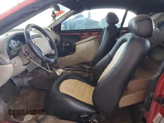 2001 Ford Mustang SVT Cobra z VIN 1FAFP46V41F191300, wystawiony jako Copart lot #66165345 z przebiegiem Nie podano mil oraz Czysty tytuł • Clean title. Historia ofert i sprzedaży dostępna na DreamBid. Obrazek 7.