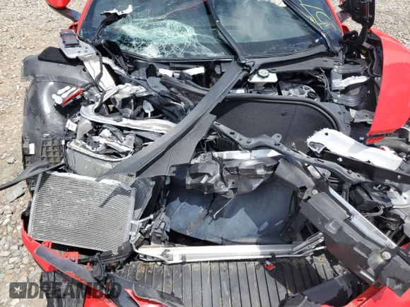 2022 Chevrolet Corvette 1LT with VIN 1G1YA2D43N5111511, listed as a Copart auction lot 57722565 with Not provided miles and Salvage title. Bid and sale history available at DreamBid. Image 11.