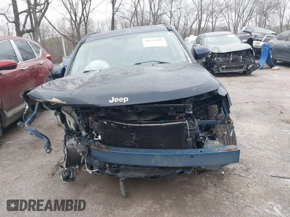 2017 Jeep Compass High Altitude with VIN 1C4NJDEBXHD139545, listed as a IAAI auction lot 41576246 with 89,969 mi miles and . Bid and sale history available at carsss.com. Image 13.