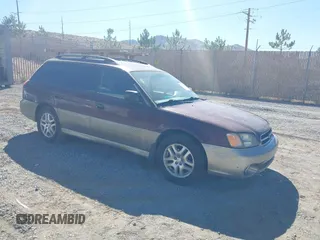 2000 Subaru Legacy Outback with VIN 4S3BH6655Y7626623, listed as a IAAI auction lot 42674610 with 333,110 mi miles and . Bid and sale history available at DreamBid. Image 1.