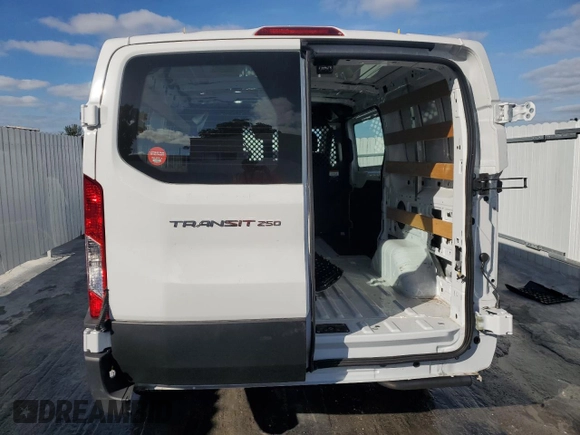 2024 Ford Transit Cargo with VIN 1FTBR1Y85RKA33351, listed as a Copart auction lot 84259294 with 4,169 mi miles and Clean Title. Bid and sale history available at DreamBid. Image 6.