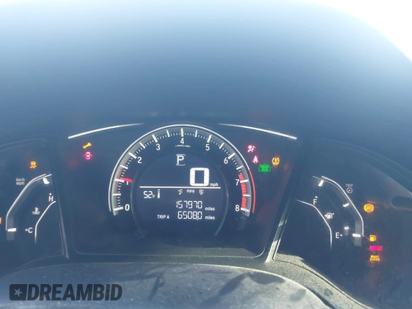 2016 Honda Civic Sedan LX with VIN 2HGFC2F53GH556228, listed as a IAAI auction lot 41867448 with 157,970 mi miles. Bid and sale history available at carsss.com. Image 7.