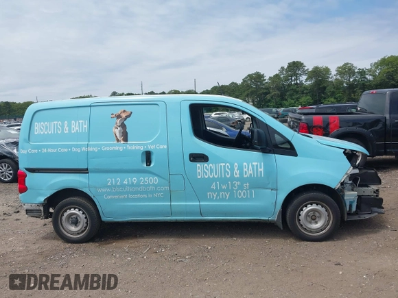 2021 Nissan NV200 SV with VIN 3N6CM0KN6MK690648, listed as a IAAI auction lot 42596767 with 58,382 mi miles and . Bid and sale history available at DreamBid. Image 13.