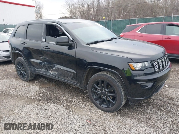 2017 Jeep Grand Cherokee Laredo with VIN 1C4RJFAG9HC882251, listed as a IAAI auction lot 41696710 with 129,627 mi miles and . Bid and sale history available at DreamBid. Image 1.