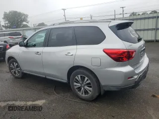 2017 Nissan Pathfinder SL with VIN 5N1DR2MM8HC655898, listed as a Copart auction lot 55143635 with 101,838 mi miles and Clean title. Bid and sale history available at DreamBid. Image 2.